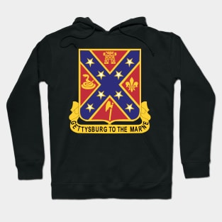 107th Field Artillery Regiment- Battalion - DUI wo Txt X 300 Hoodie